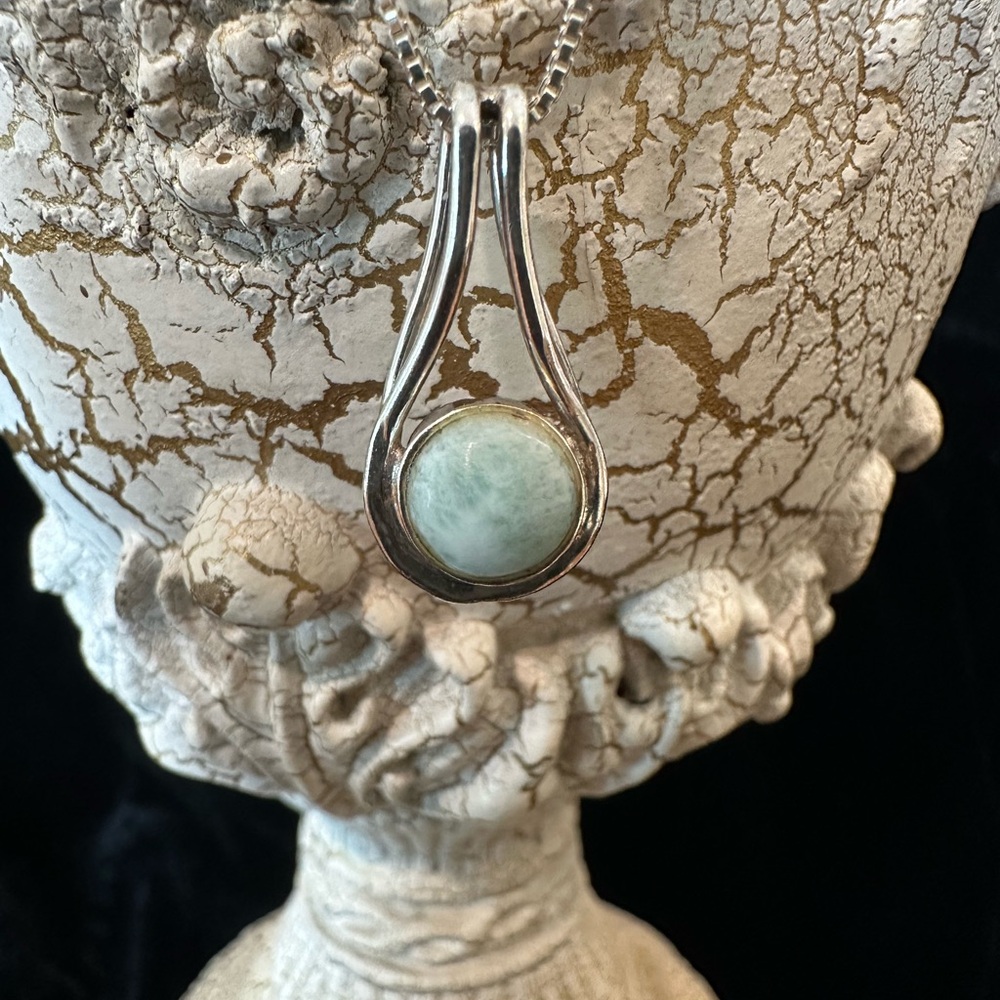 Sterling pendant.